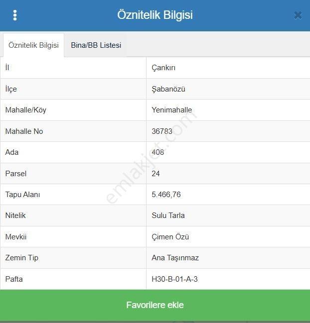Çankırı Şabanözü Yenimahalle Küçük Sanayi Osb Mevkisi 5.466m2 - Görsel 4