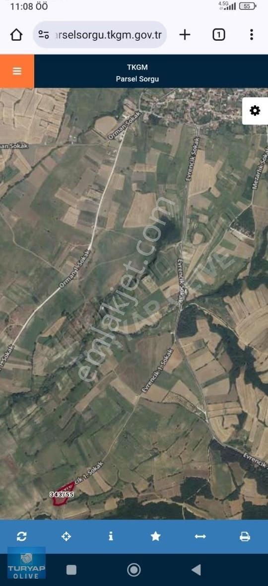 Vize Sergen Köyü Fırsat Satılık Tarla 6080m2 - Görsel 5
