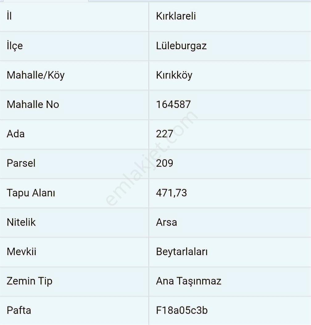 Kırıkköy Satılık 471 M² Arsa - Görsel 5