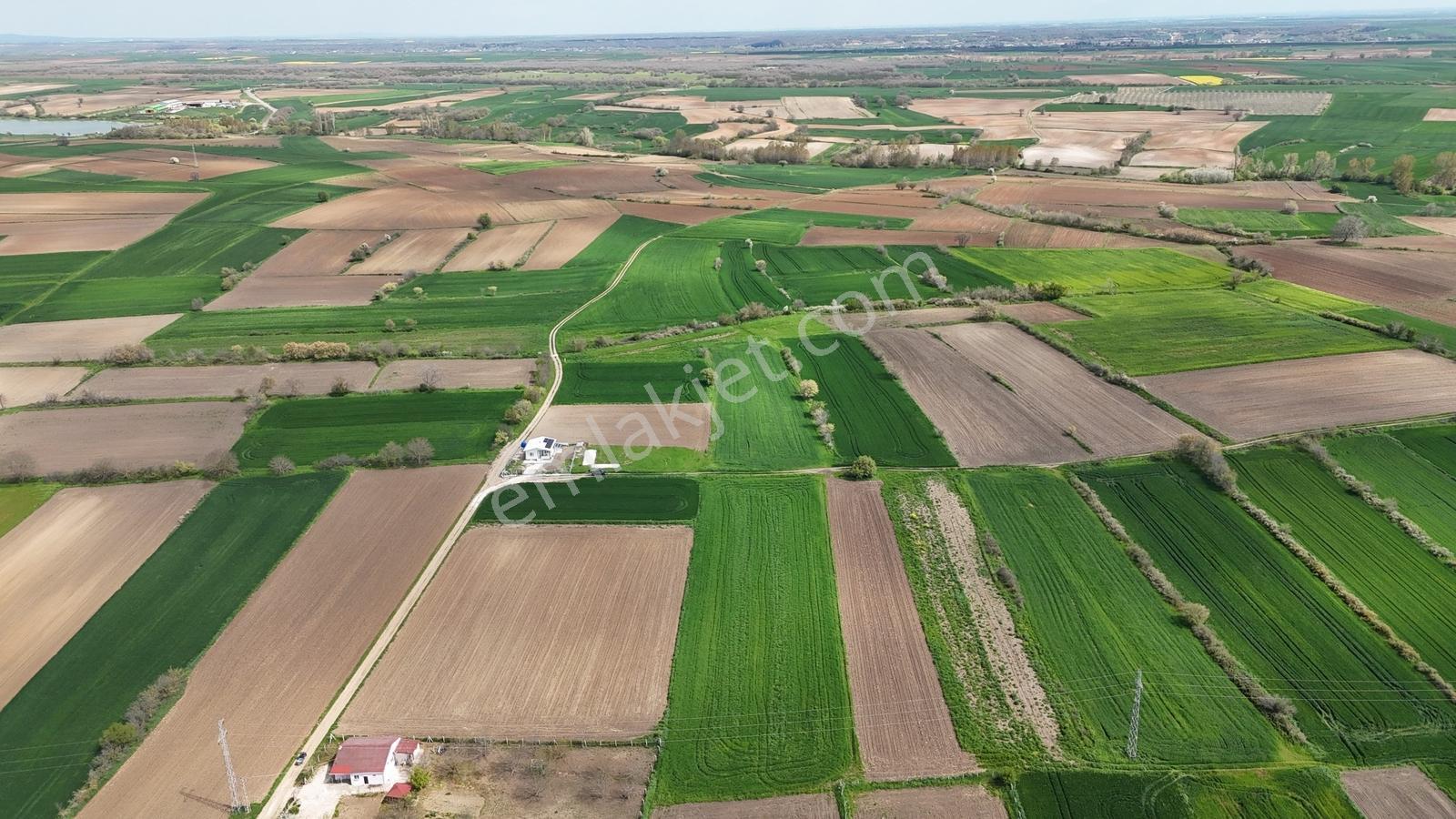 Ceylanköyde Bölünmeye Uygun 5.300m2 İmarlı Tek Tapu Arsa ! - Görsel 12