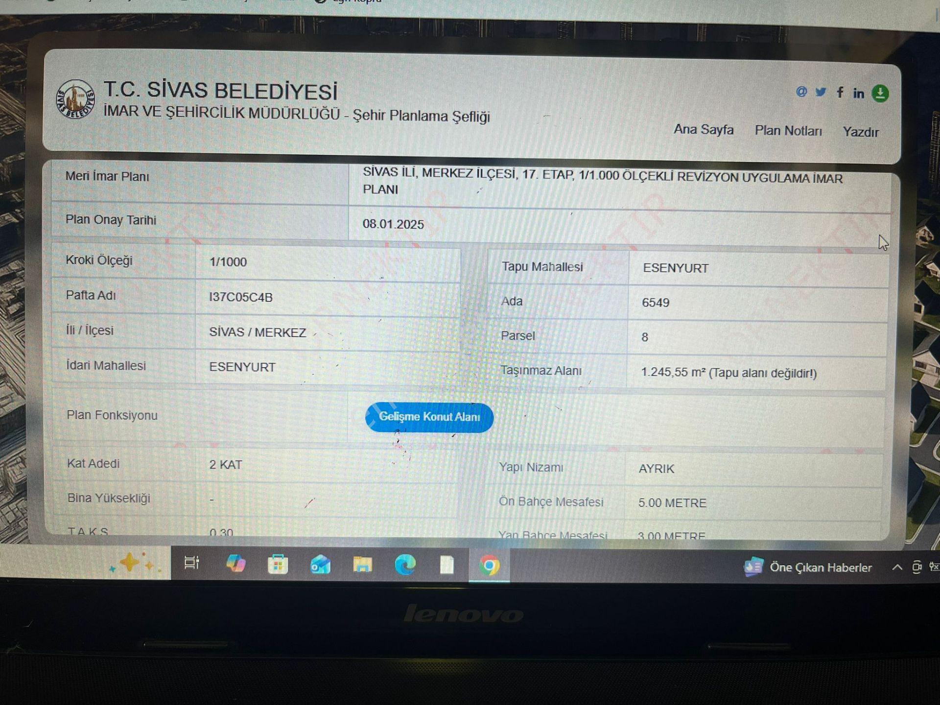 Damla Emlaktan Esenyurtta Satılık Villa Parsel Köşe Başı - Görsel 2