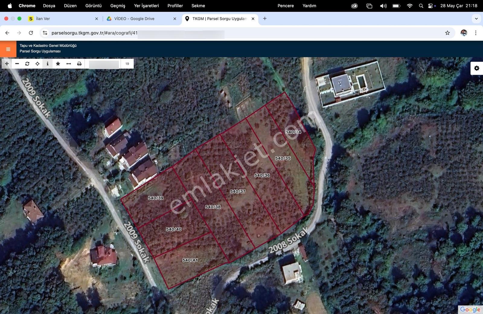 Arifağa'da 824 M2 %40 İmarlı Arsa Manzaralı Deniz Sahil Yakın - Görsel 2