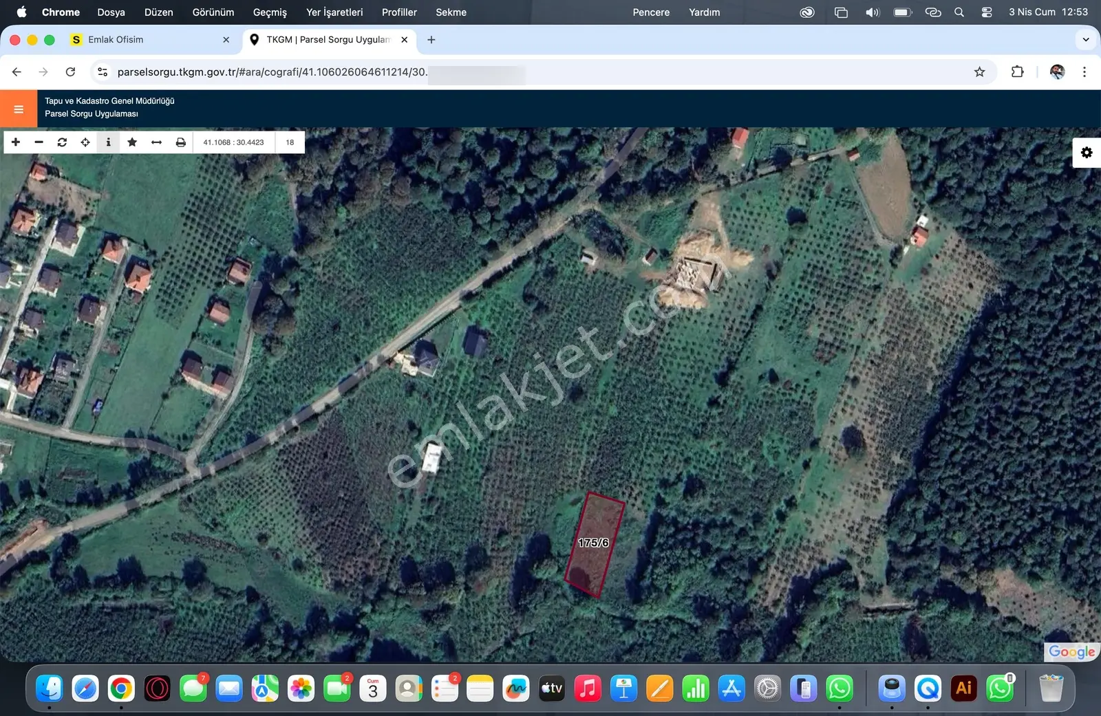 Fırsat!!!! Kaynarca Büyükyanıkta 1.293 M2 Yatırımlık Bahçe