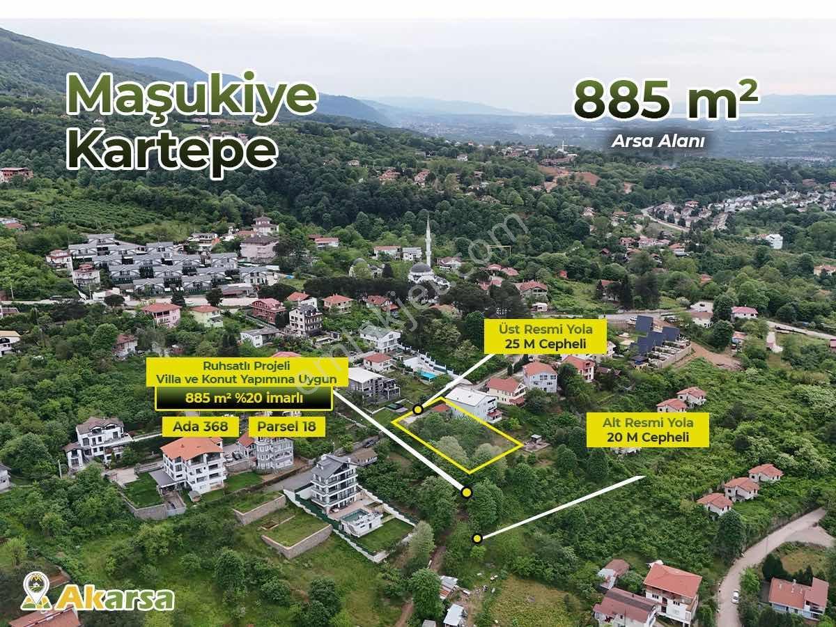 Kartepe Maşukiye'de Satılık Göl Manzaralı İmarlı Arsa - Görsel 19