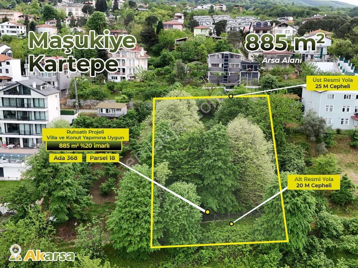 Kartepe Maşukiye'de Satılık Göl Manzaralı İmarlı Arsa - Görsel 3