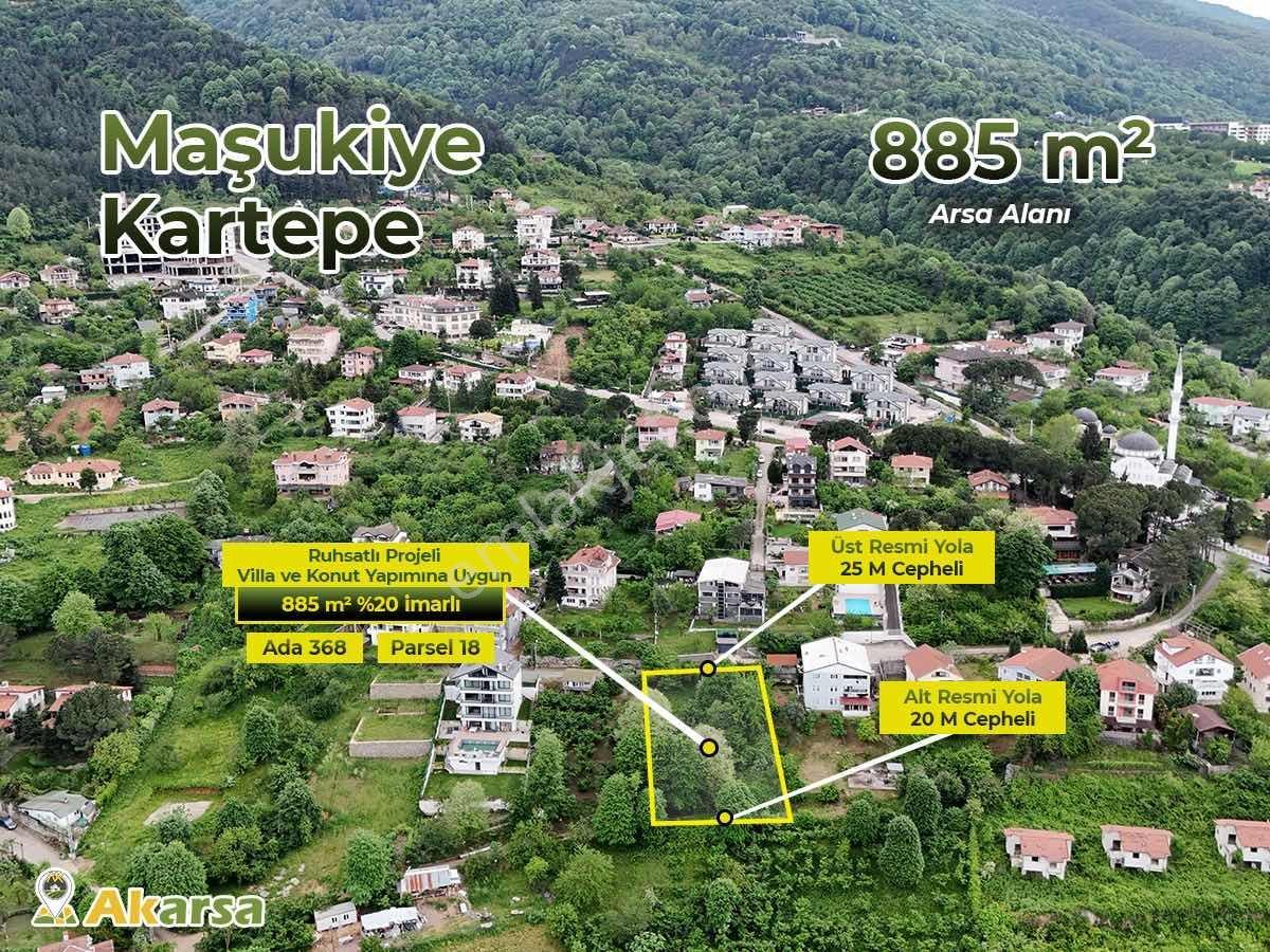 Kartepe Maşukiye'de Satılık Göl Manzaralı İmarlı Arsa - Görsel 4