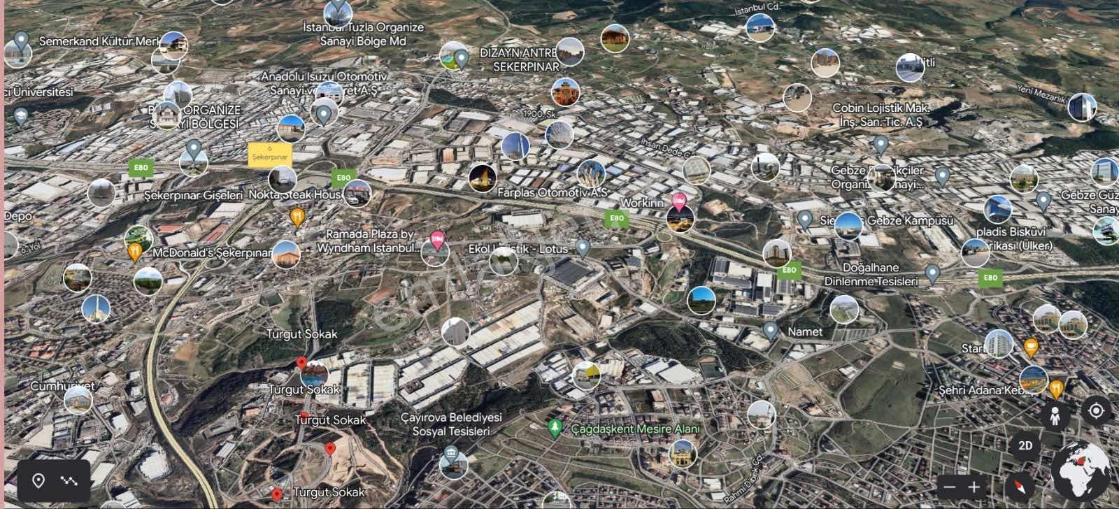 23.000m2 Depo-antrepo -sanayi Sitesi Yapımına Uygun Satılık Arsa - Görsel 2