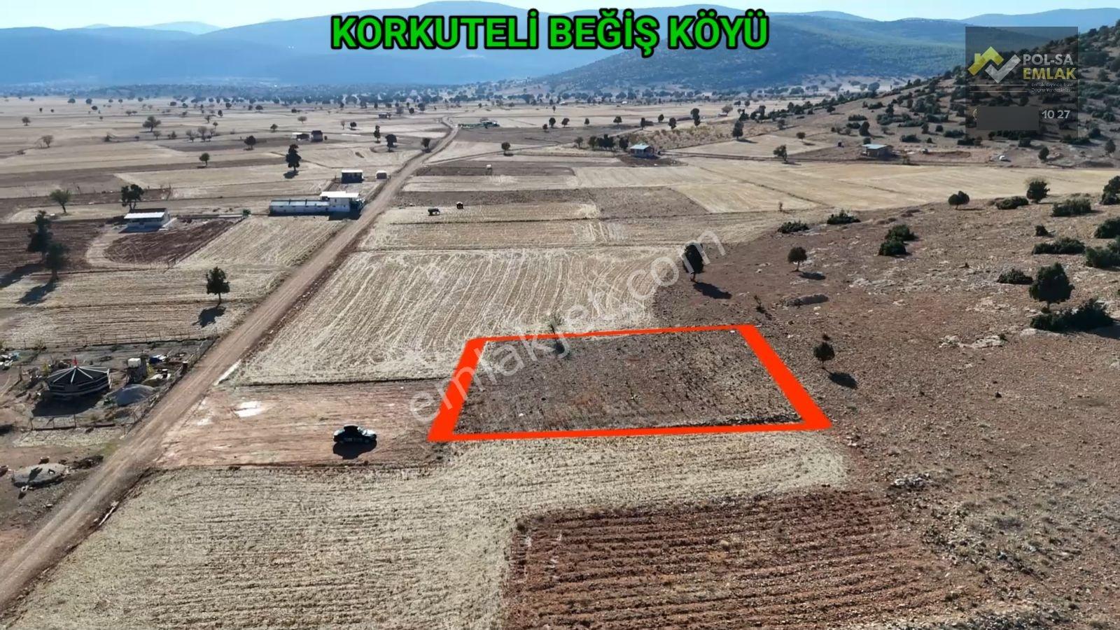 Korkuteli Beğiş Köyü Satılık 1.206m2 Tarla - Görsel 2