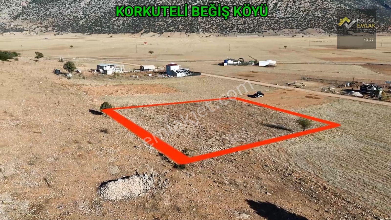 Korkuteli Beğiş Köyü Satılık 1.206m2 Tarla - Görsel 5