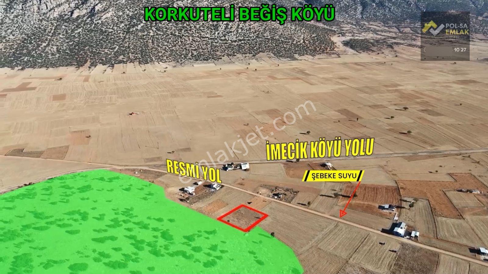 Korkuteli Beğiş Köyü Satılık 1.206m2 Tarla - Görsel 6