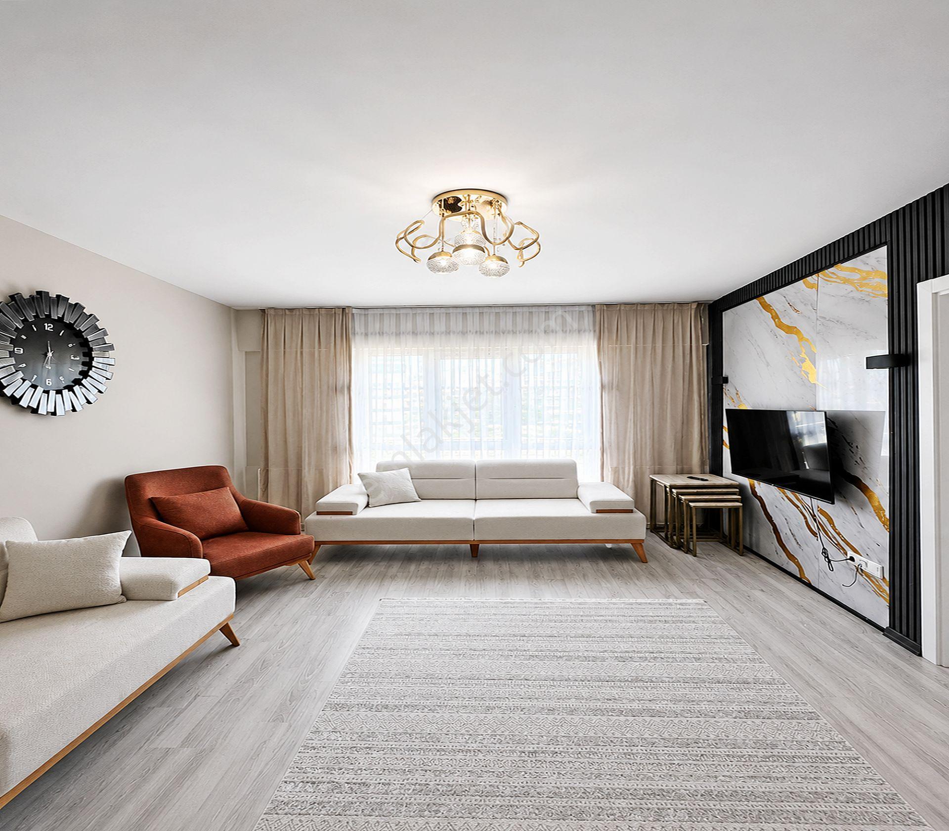 Herşey Dahil, Full Eşyalı, Site İçi 2+1 Havuzlu, Güvenlikli Ve Otoparklı Kiralık Daire - Görsel 2