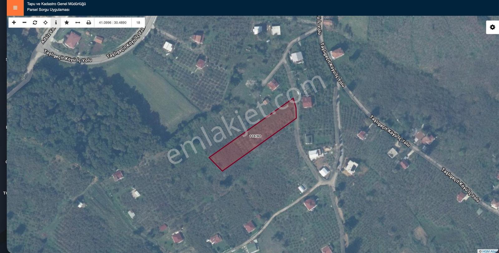 Ak Emlak'dan Deniz Manzaralı 3.211 M2 %40 Villa İmarlı Arsa - Görsel 2