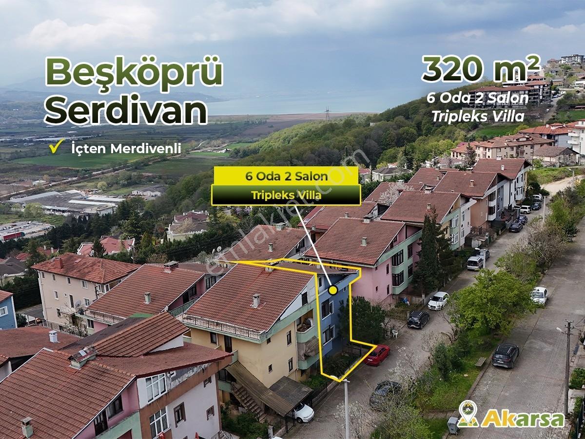 Ak Emlak'dan Göl Manzaralı 6+2 Bahçeli Tripleks Satılık Villa - Görsel 28