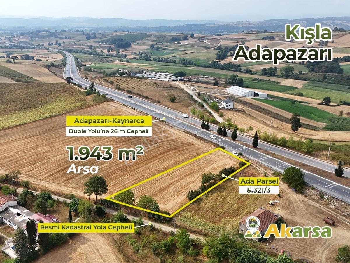 Kışla'da 1943 M2 Çift Yola Cepheli %40 İmarlı Muhteşem Arsa - Görsel 3