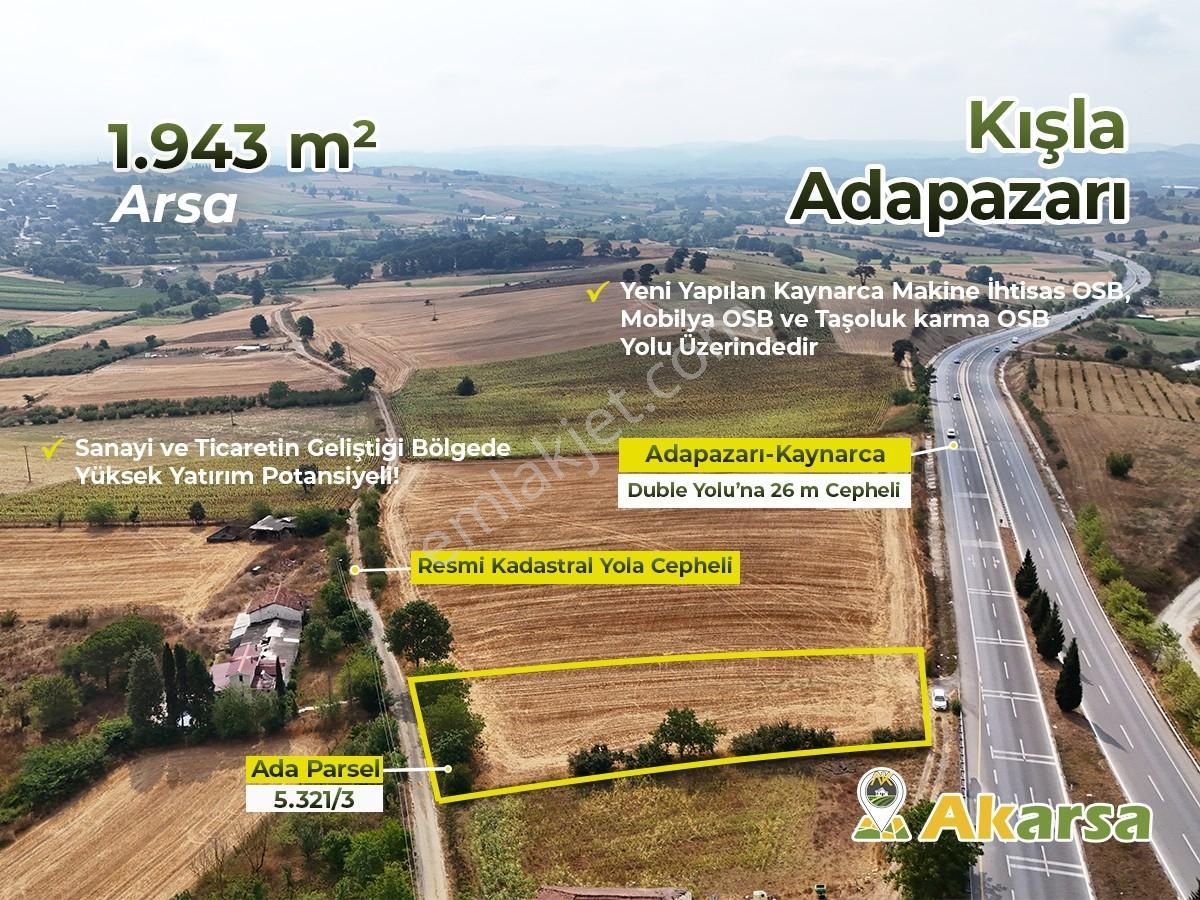 Kışla'da 1943 M2 Çift Yola Cepheli %40 İmarlı Muhteşem Arsa - Görsel 5
