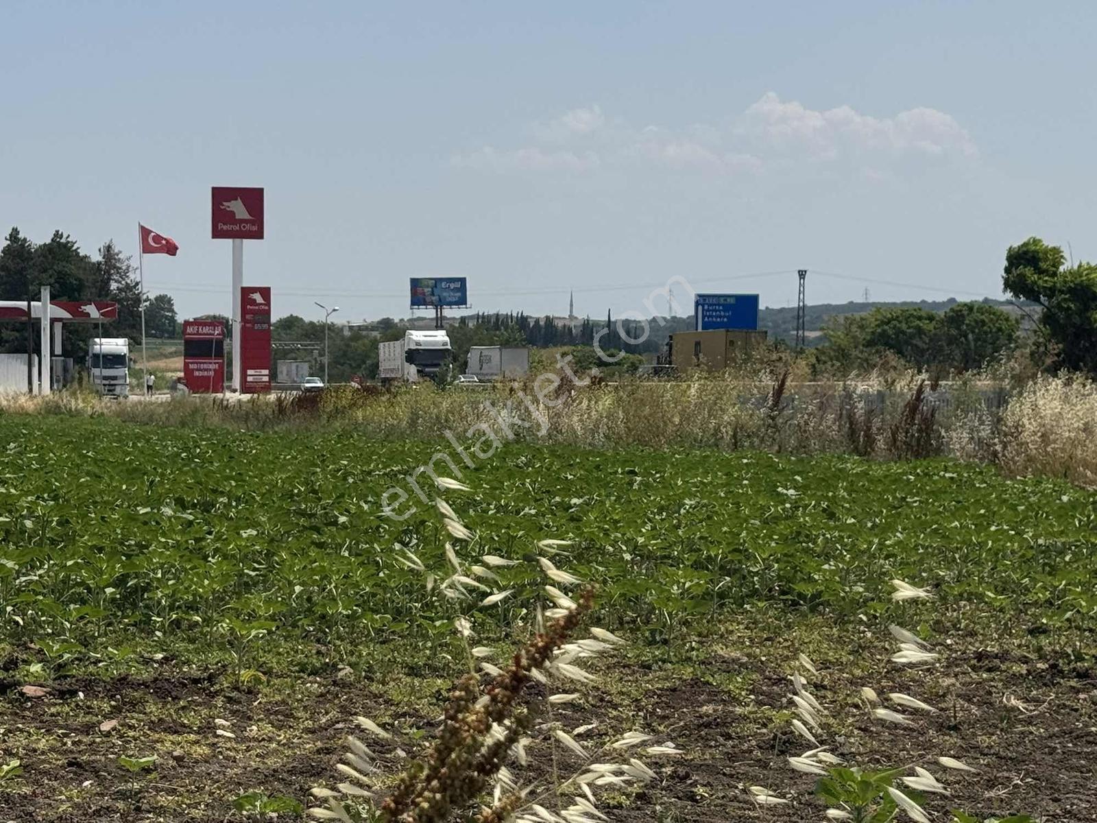 Başköy'de İzmir Yoluna Ve Sanayiye Yakın Konumda Satılık Tarla - Görsel 3
