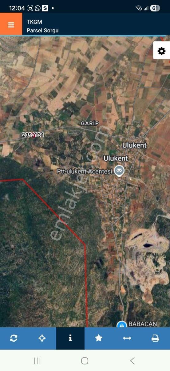 Nehirden Tavas Ulukentte Satılıl Ceviz Bahçesi - Görsel 6