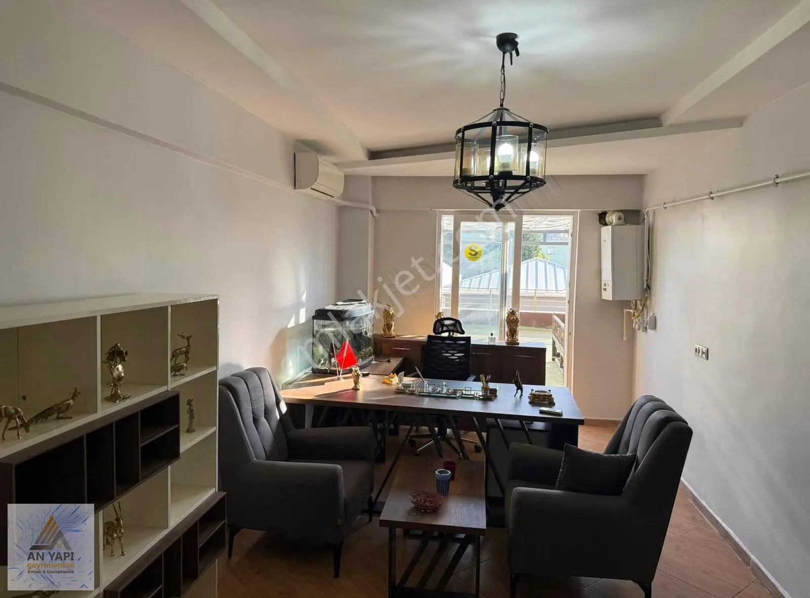 Anyapı Gm*den Bulvarda Kiralık 1+1 Eşyalı+ Teraslı Ofis - Görsel 2