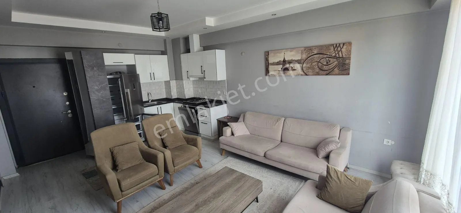 Salihli Sevgi Yolunda Eşyalı Kiralık 1+1 Daire - Görsel 5