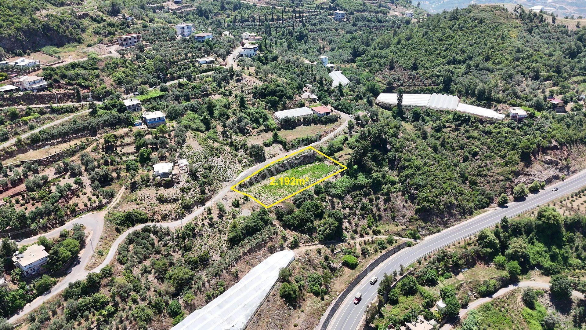 Satılık 2.192 M² Tarla - Alanya-soğukpınar