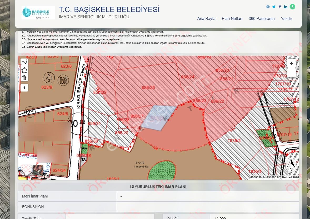 Villa Bölgesine Komşu, Değerlenen Lokasyonda Satılık Arsa - Görsel 6