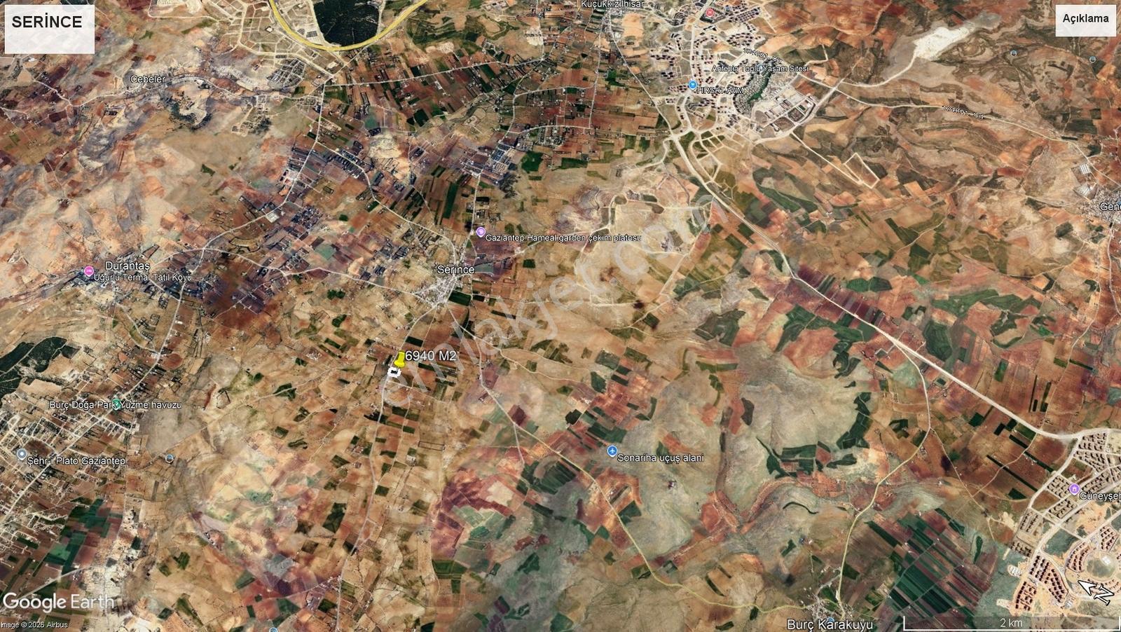 Serincede Asfalt Yol Üzeri İmara Çok Yakın Satılık Toprak Emlakt - Görsel 20