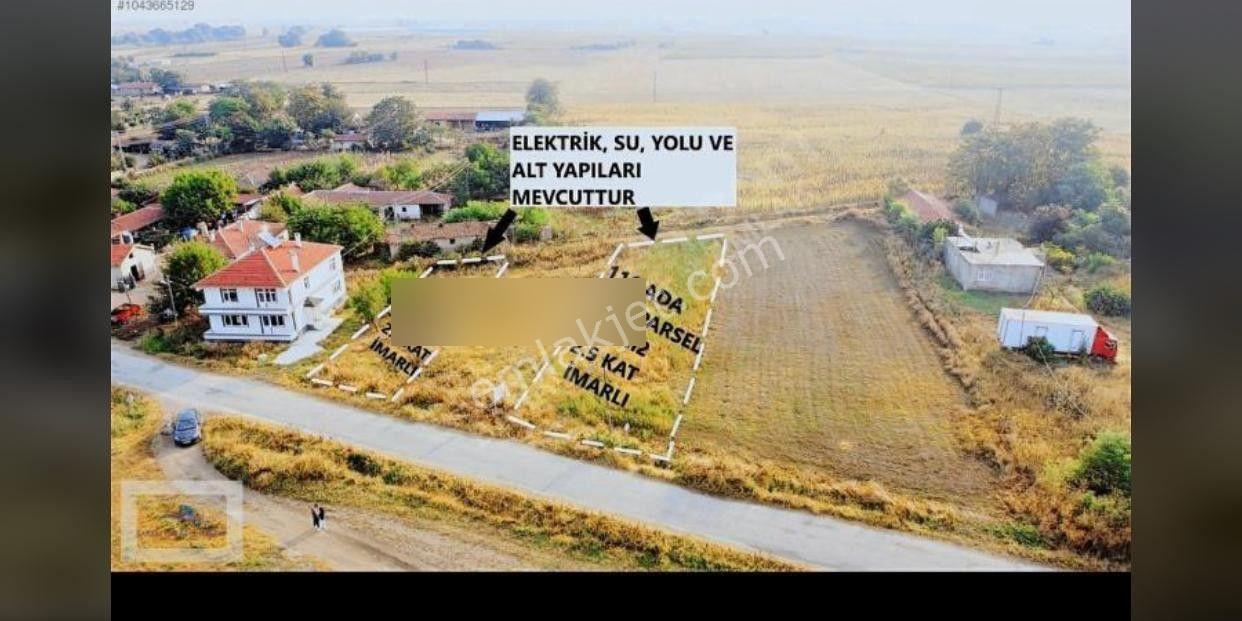 Babaeski Çiğdemli Köyü Ruhsatı Çıkmış Villa İmarlı Arsa