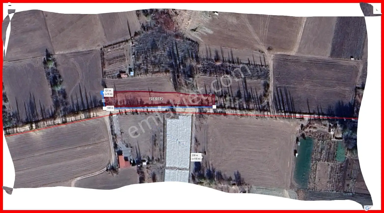 Özpınar,dan Hertürlü Meyve Ağacı Yolu-suyu Olan Bahçe 1300 M2 - Görsel 26