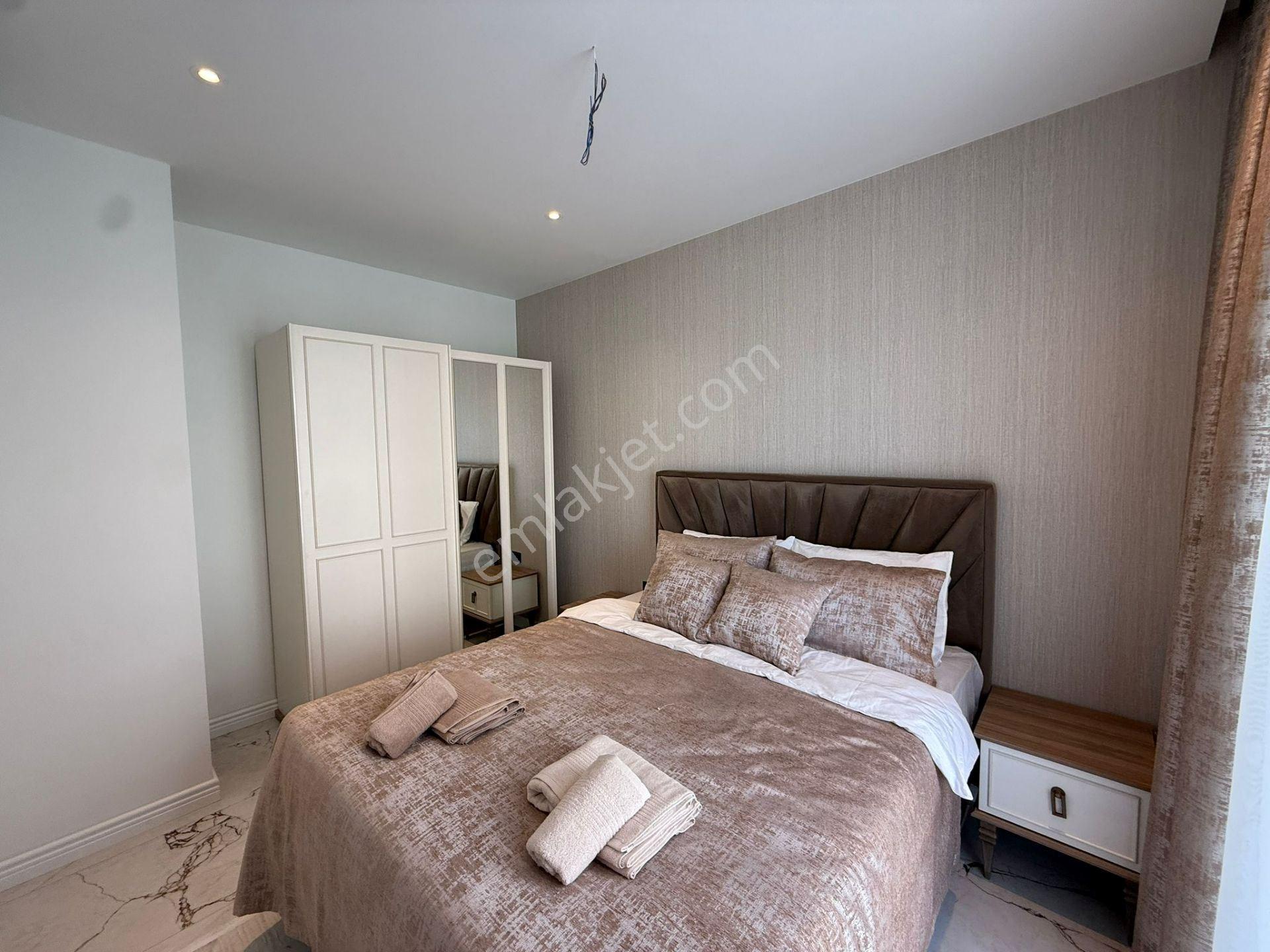 Alanya Oba'da Lüks Komplekste Full Eşyalı 1+1 Kiralık Daire - Görsel 5