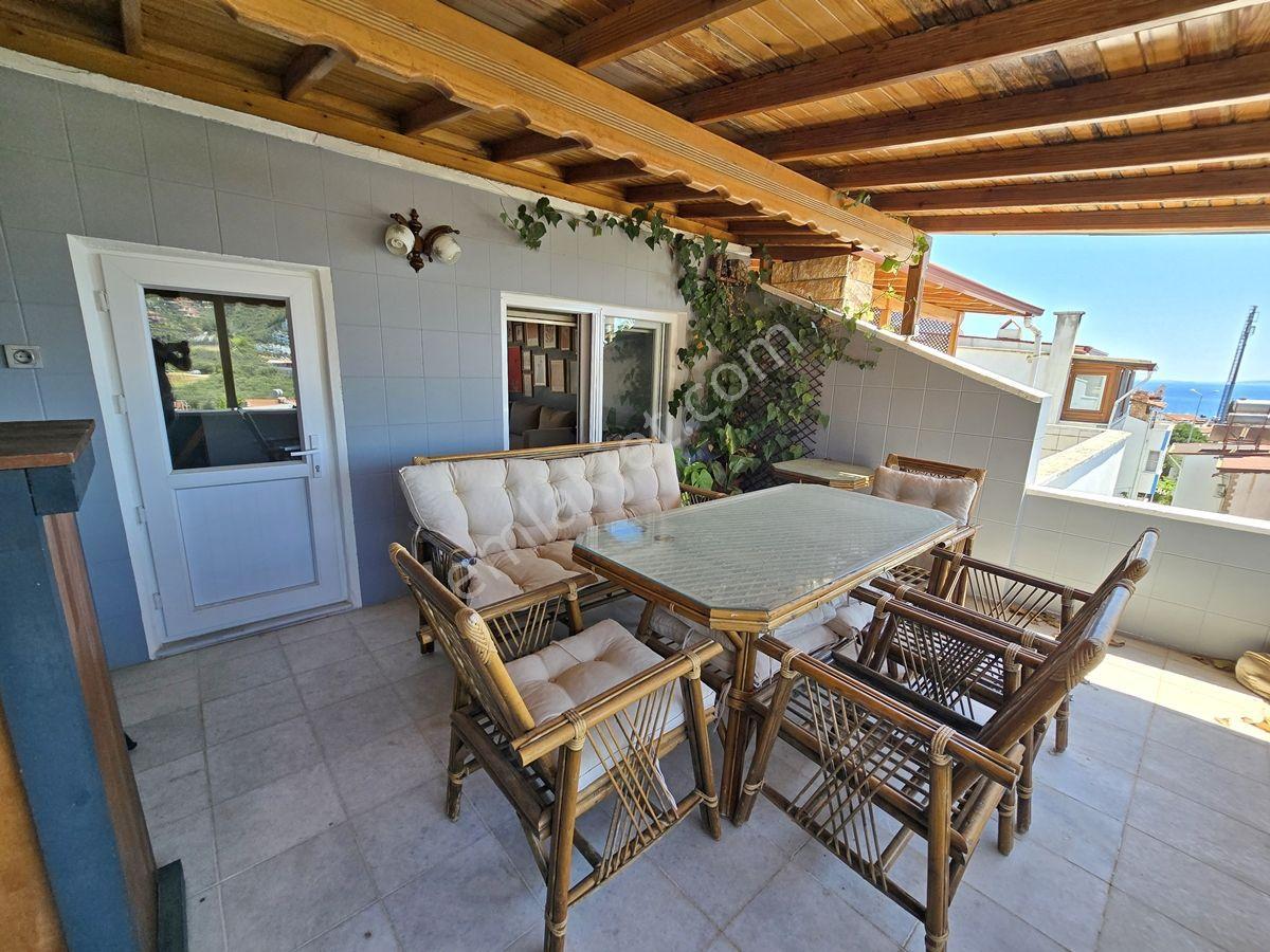 Altınoluk Satılık Villa | Deniz Manzaralı | Eşyalı | Denize Yakın - Görsel 33