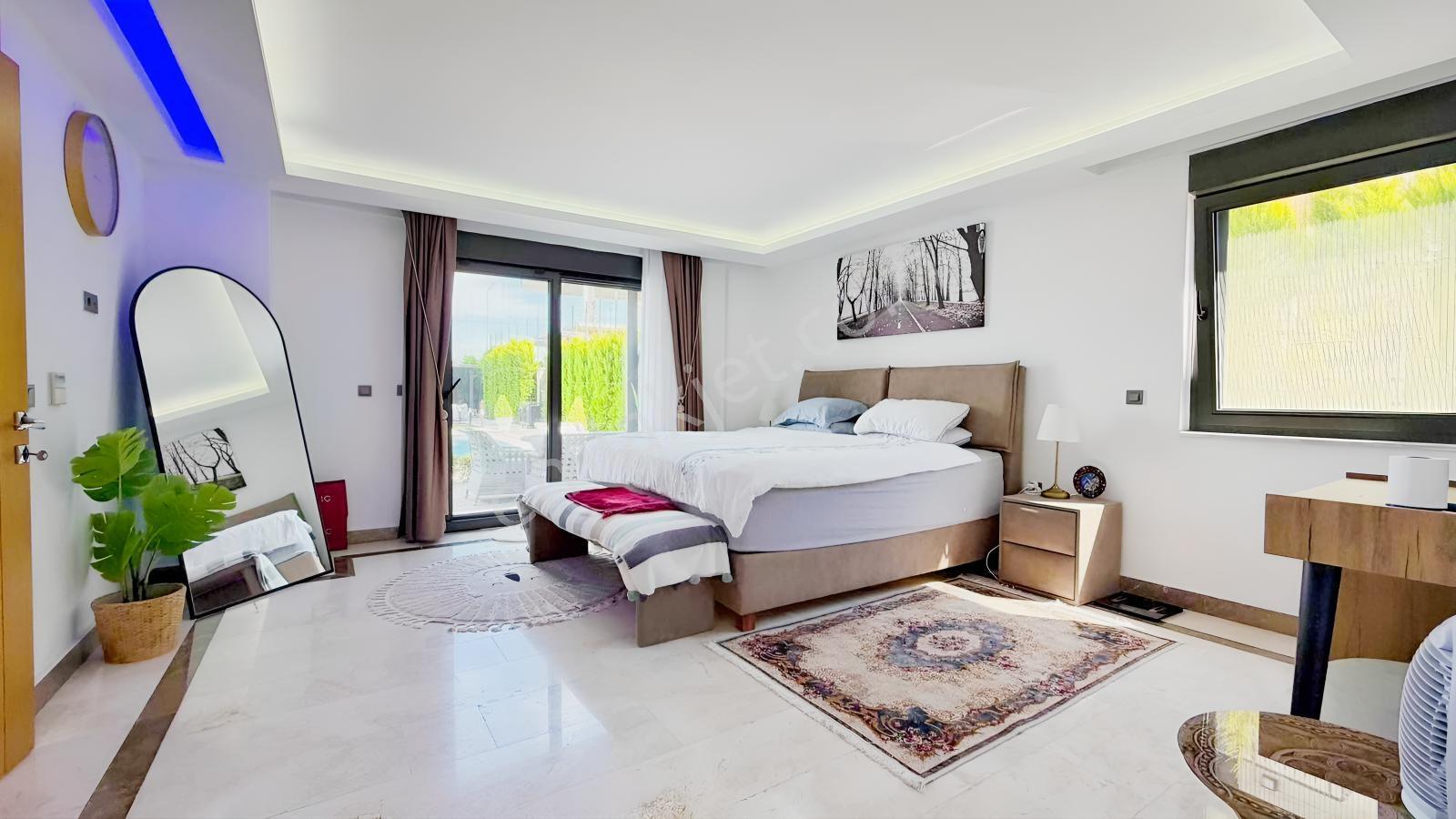 1162 M² Arsa | 550 M² 7+2 Loft Mimari | Isıtmalı Havuzlu Villa - Görsel 30