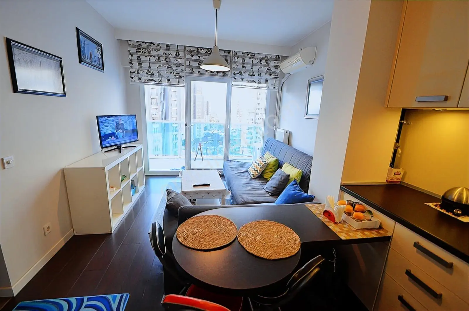 Soyak Mavişehir Optımus'ta Eşyalı Kiralık Açık Mutfak 2+1 Daire - Görsel 4