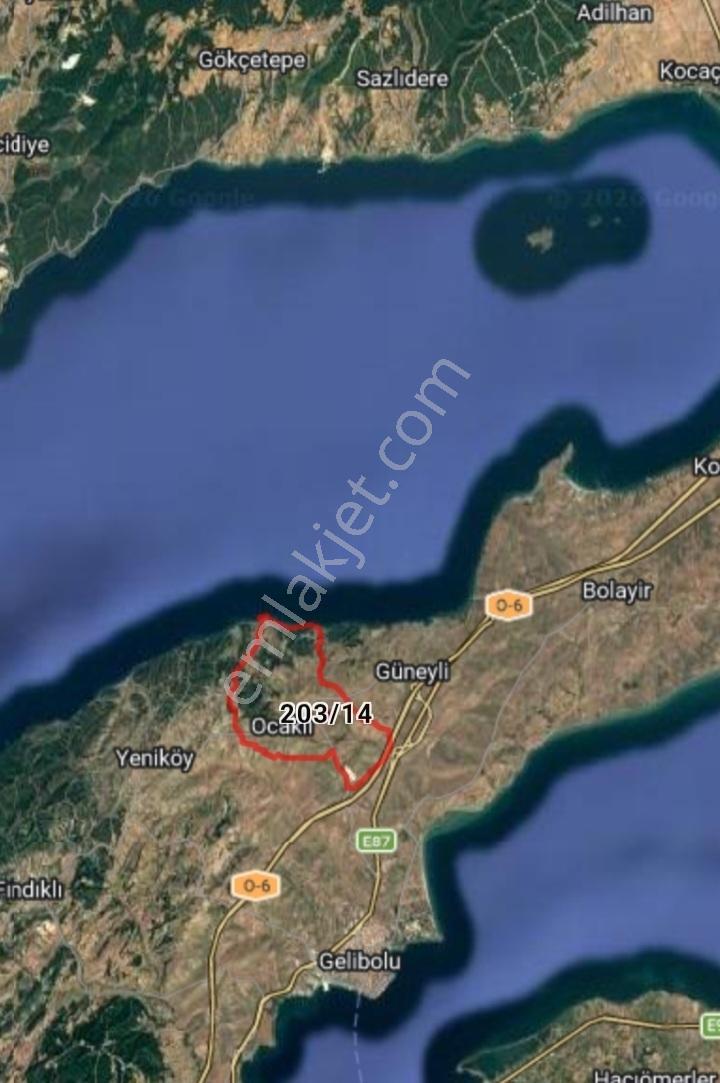 Gelibolu Ocaklı Köyü - Güneyli Köyü Arasında 14.555 M2 Satılık - Görsel 5