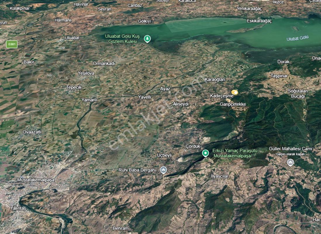 Rt Safir'den Bursa Mustafakemalpaşa Kadirçeşme Mahallesi'nde Satılık 6.450 M² Tarla - Görsel 5