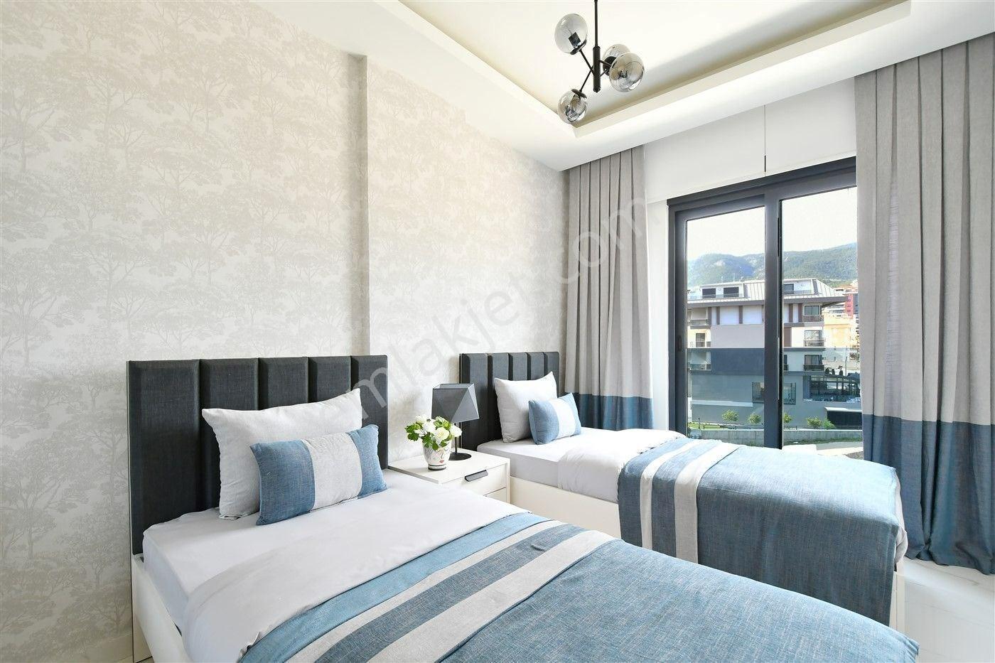 Alanya Oba’da Seçkin Bir Kompleks İçinde, Full Eşyalı Şık 2+1 Satılık Daire - Görsel 8