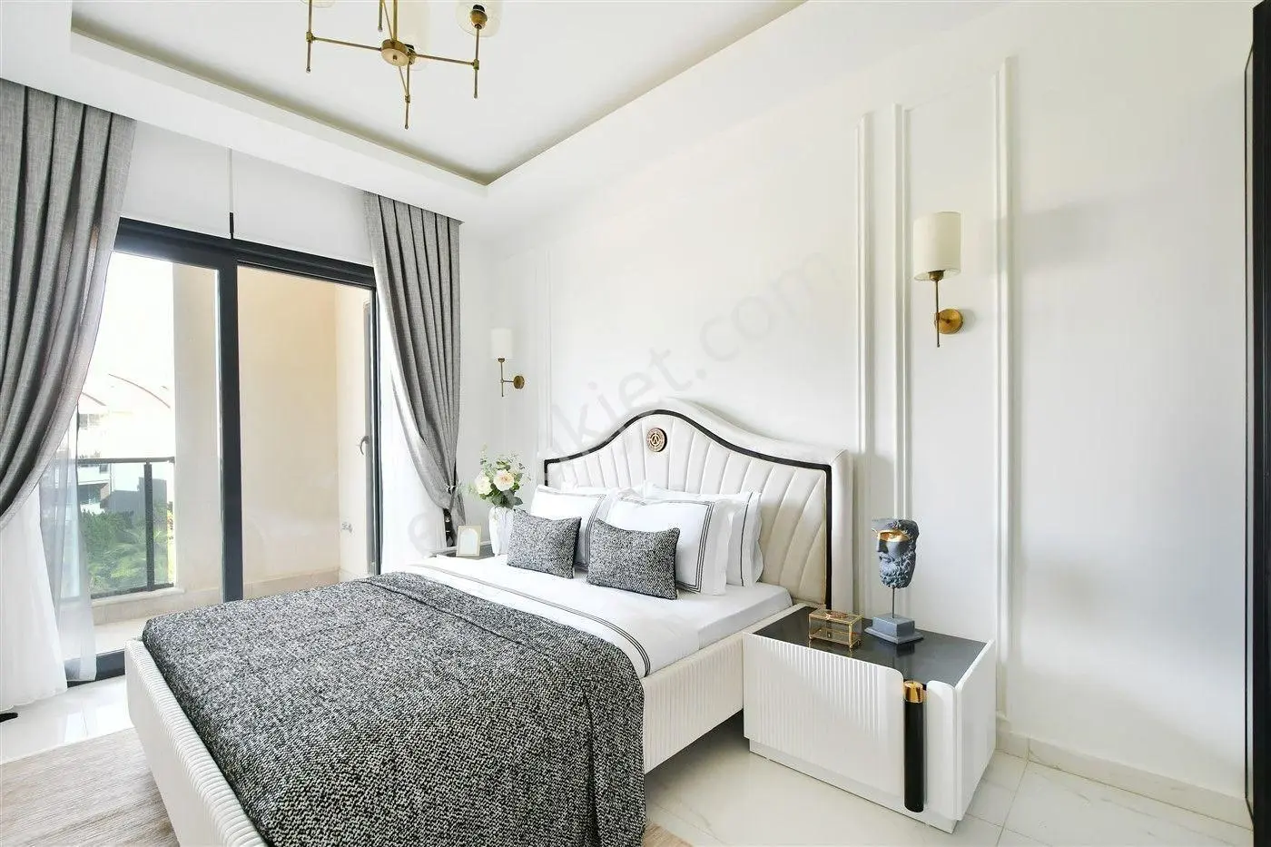 Alanya Oba’da Seçkin Bir Kompleks İçinde, Full Eşyalı Şık 2+1 Satılık Daire - Görsel 5
