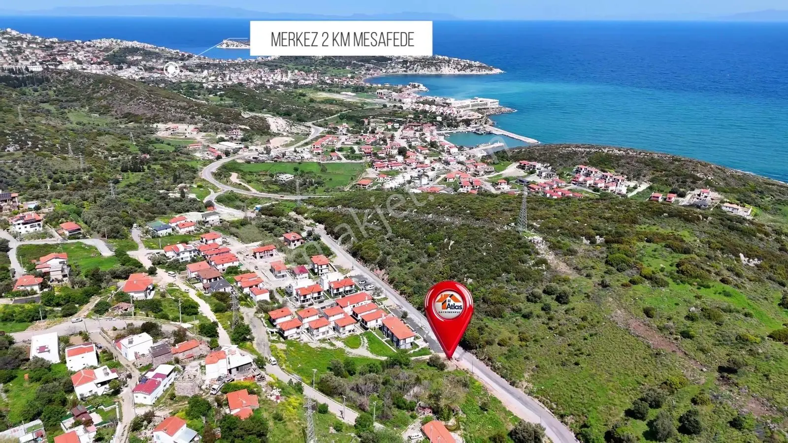 Karaburun Saipte 2 Cepheli, 25/40 İmarlı Nadir Fırsat Arsa! - Görsel 4
