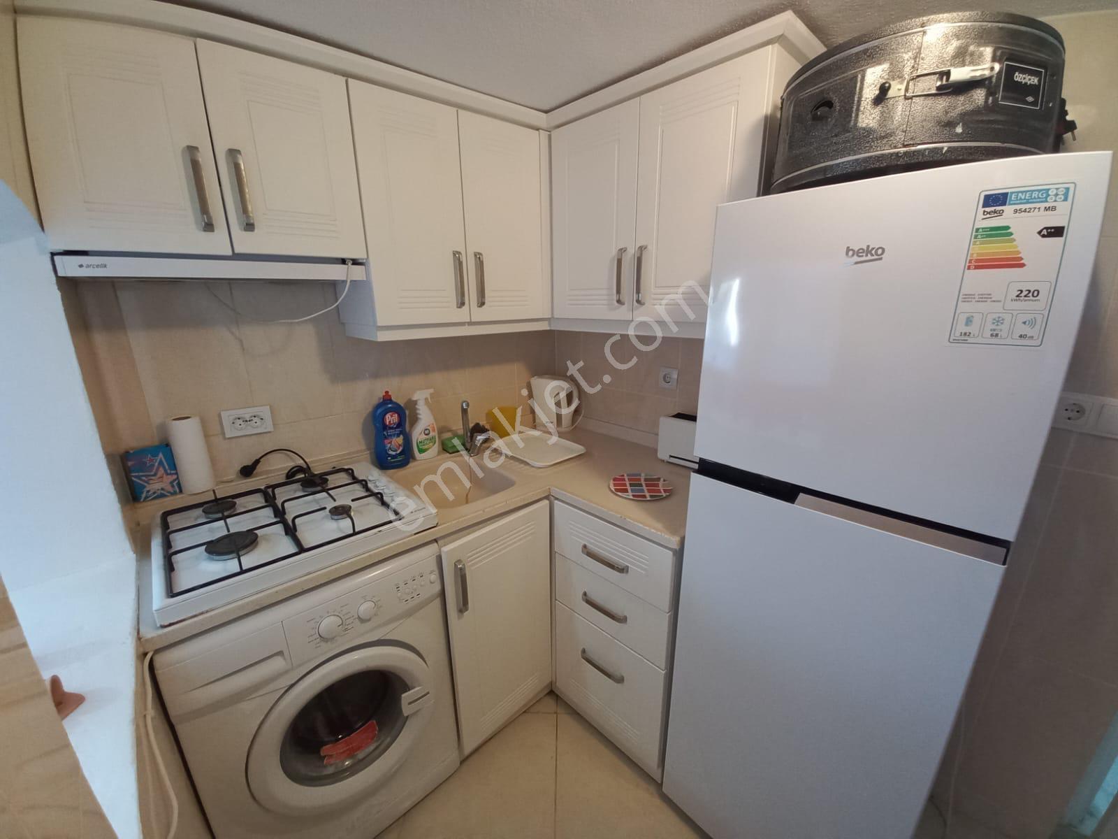 Kadıkalesinde Plajlı Sitede Eşyalı Yıllık Kiralık 1+1 Daire - Görsel 2
