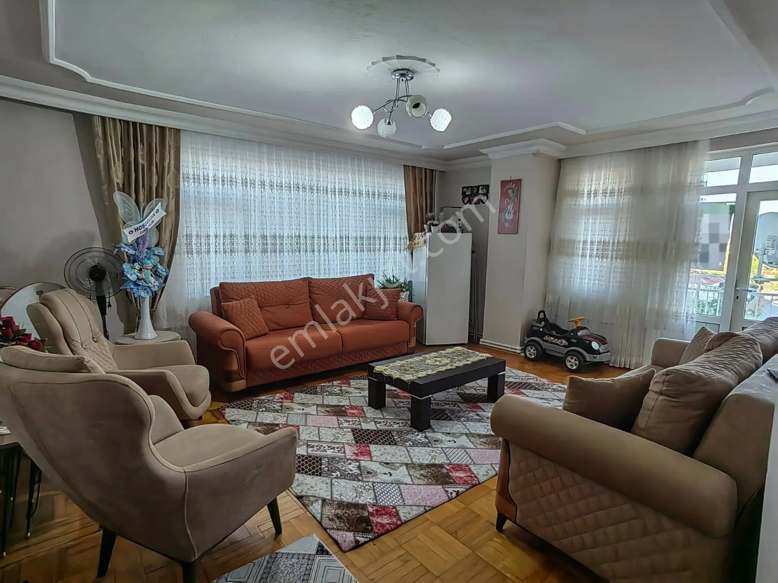 Akçay Emlak'tan Akşehir Stadyum Yanında Asansörlü Doğalgazlı Satılık 3+1 Daire - Görsel 3