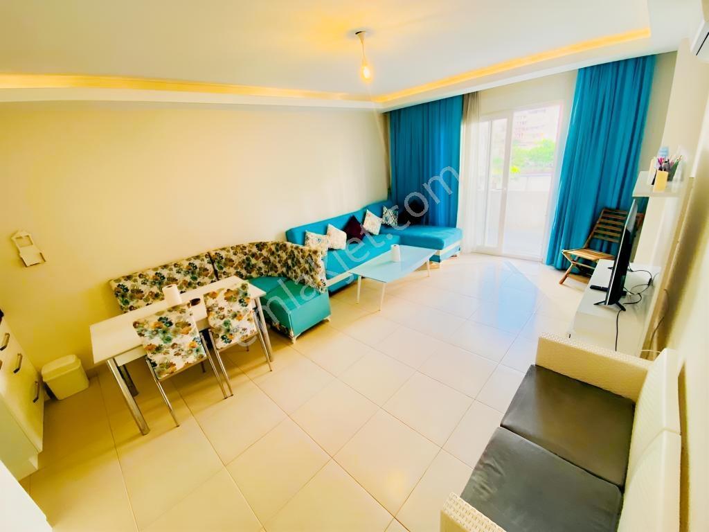 Alanya Mahmutlar 2+1 110m2 Eşyalı Denize 0 Barbaros Cadde Üstü - Görsel 17
