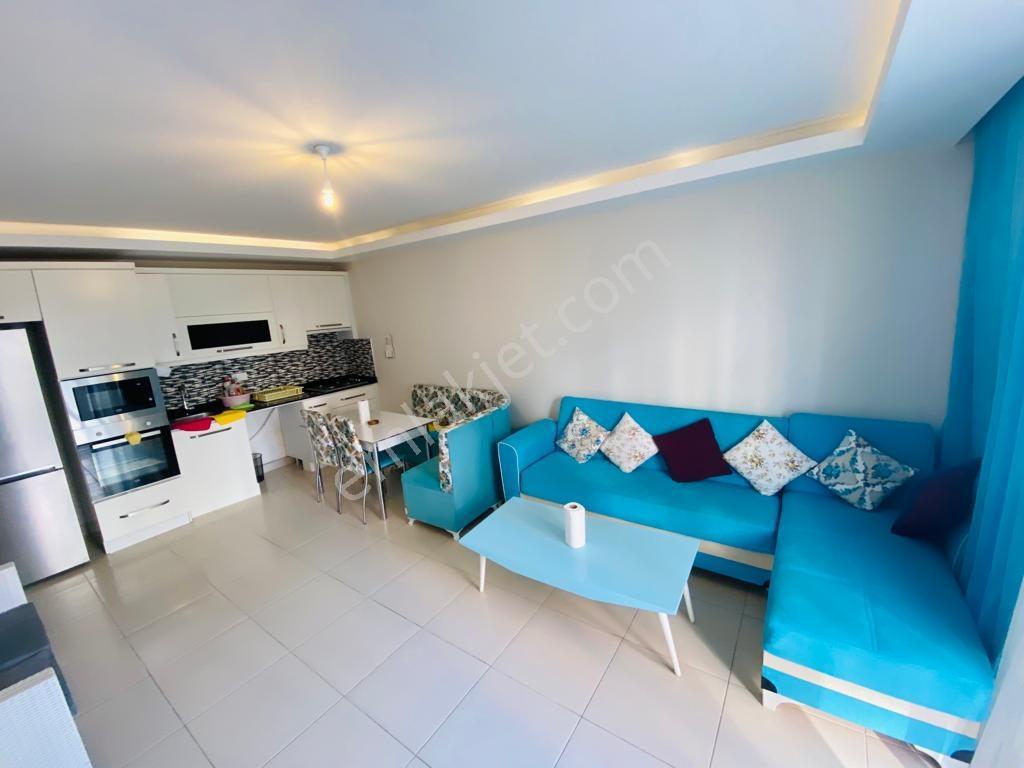 Alanya Mahmutlar 2+1 110m2 Eşyalı Denize 0 Barbaros Cadde Üstü - Görsel 18