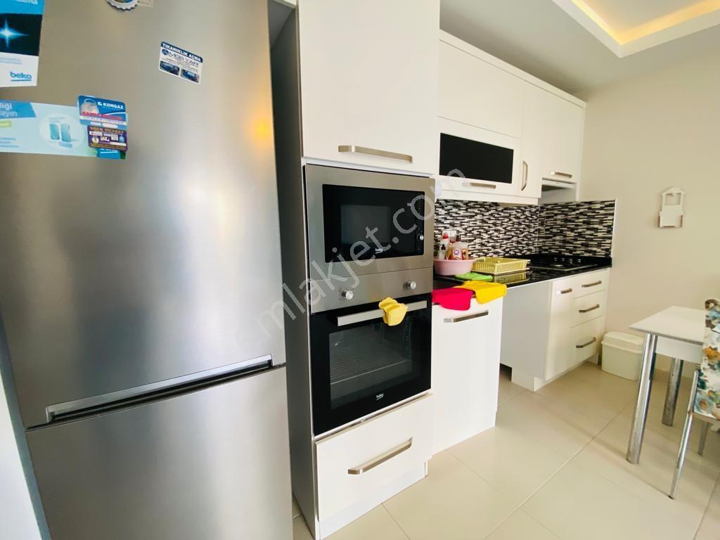 Alanya Mahmutlar 2+1 110m2 Eşyalı Denize 0 Barbaros Cadde Üstü - Görsel 4