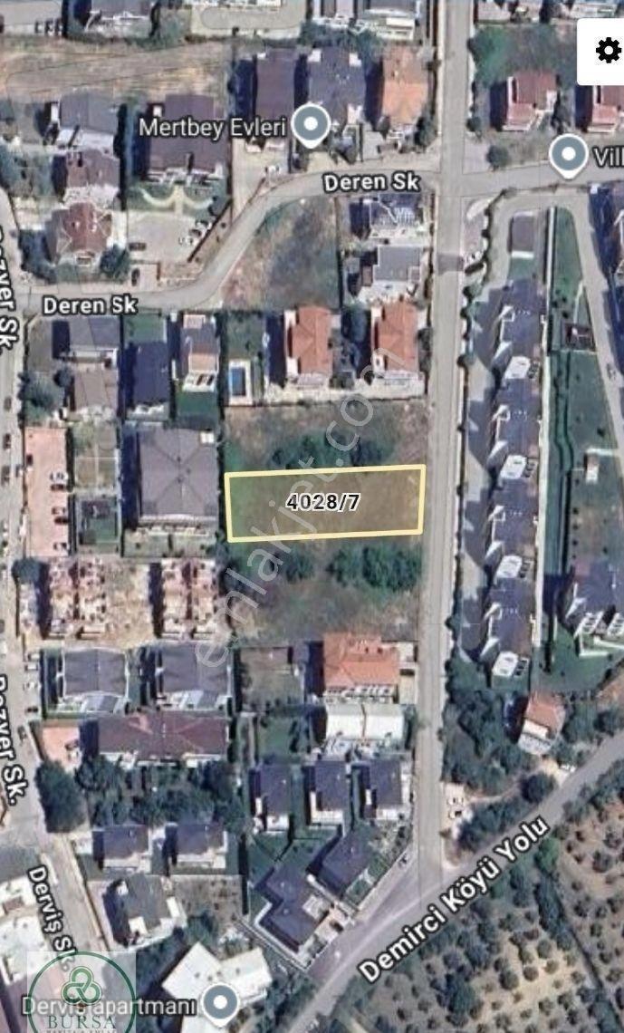 Bursa Nilüfer Demirci'de Satılık Villa İmarlı Arsa - Görsel 7