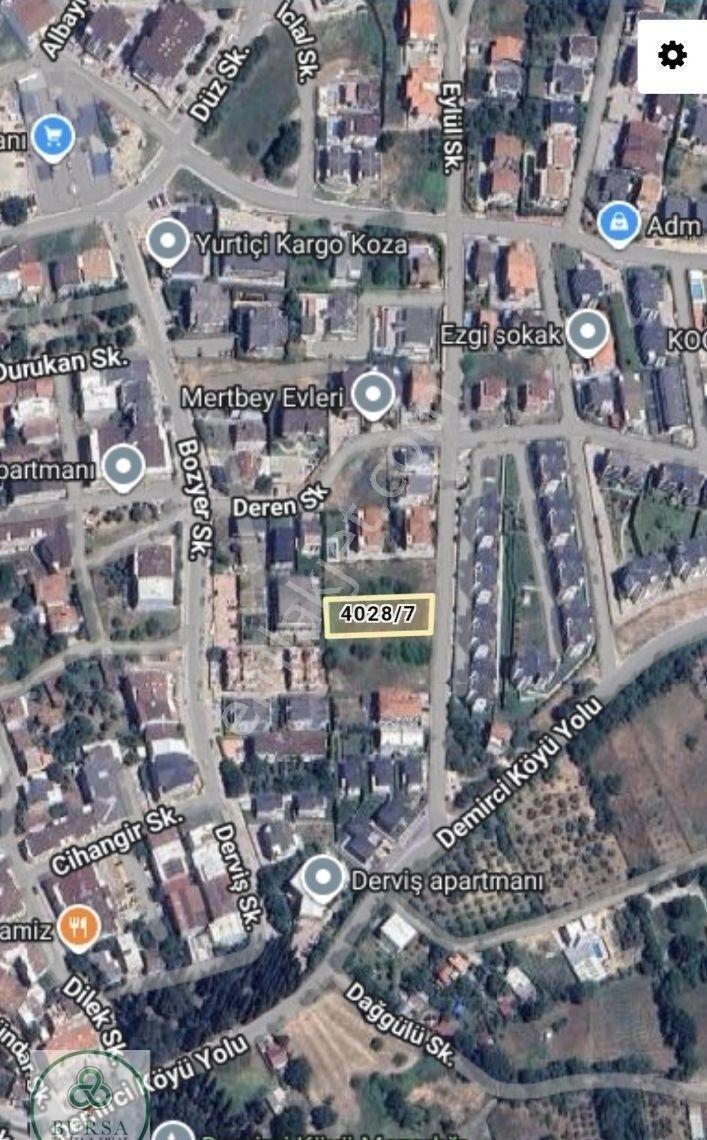 Bursa Nilüfer Demirci'de Satılık Villa İmarlı Arsa - Görsel 9