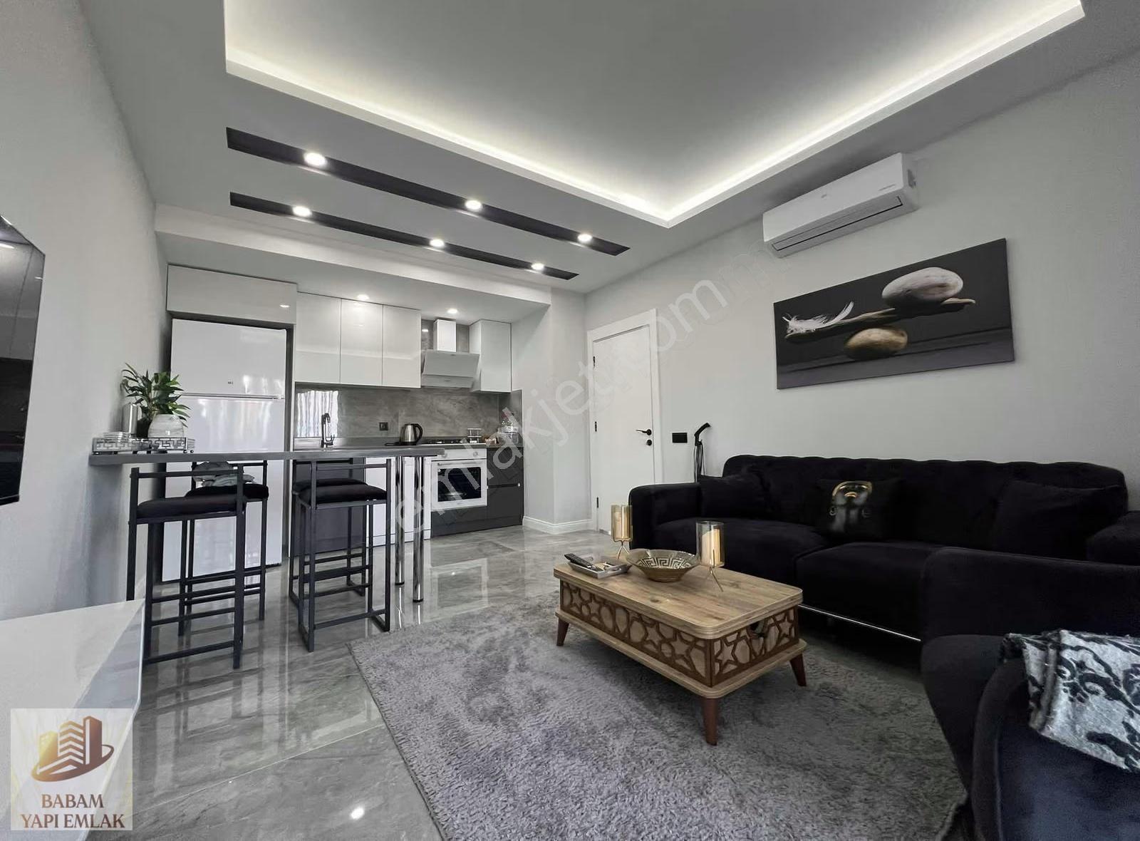 Muhteşem Havuz Manzaralı Full Eşyalı Lüks 1+1daire Sauna Fitness - Görsel 25