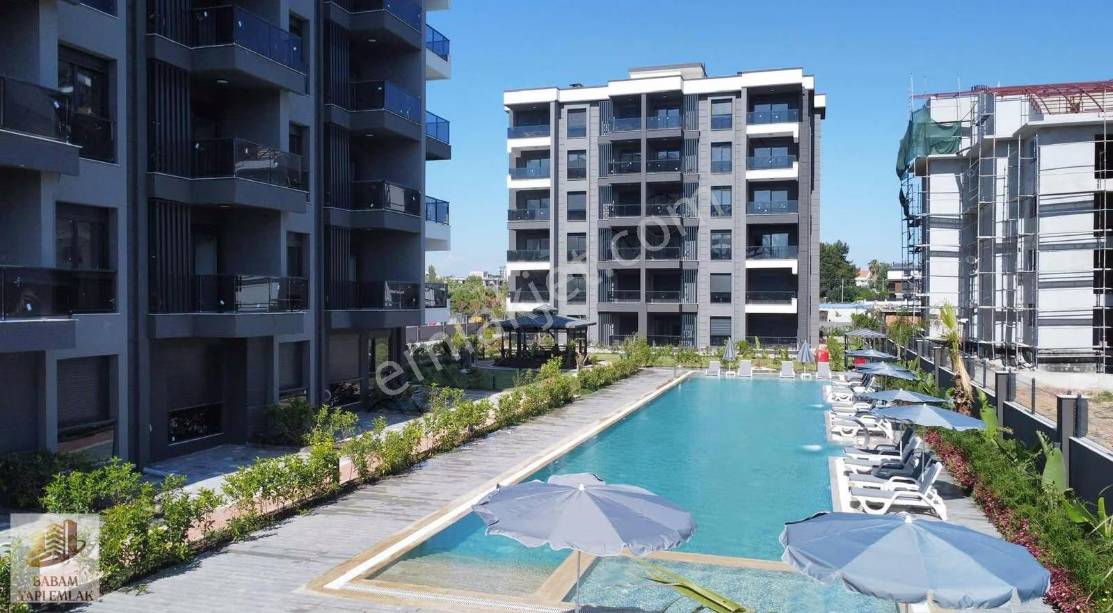 Muhteşem Havuz Manzaralı Full Eşyalı Lüks 1+1daire Sauna Fitness - Görsel 15