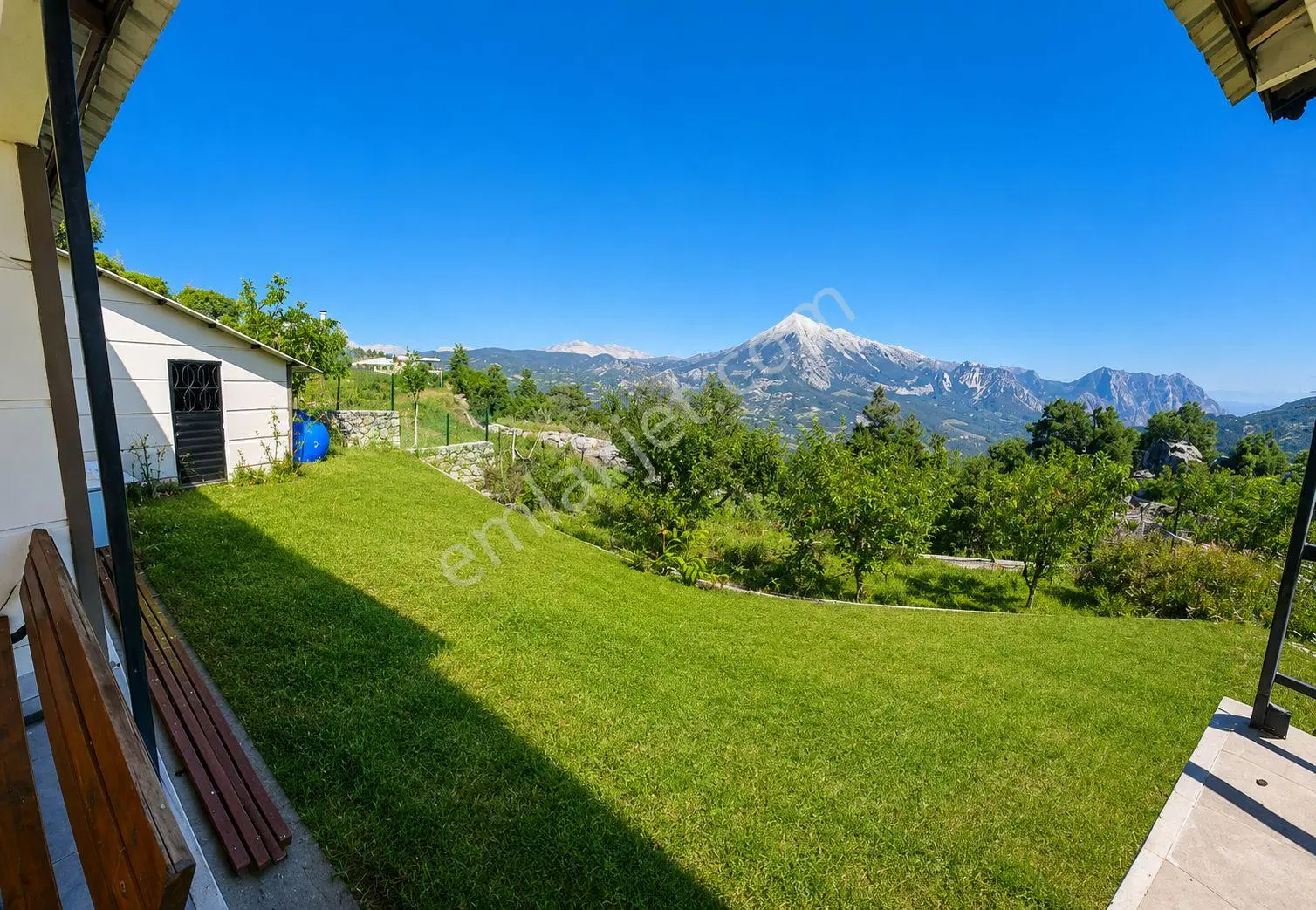 Konyaaltı Hisarçandır'da İçinde Yapı Kayıtlı Ev Eşyalı Evi İle Birlikte 395 M2 Villa Arsası - Görsel 4