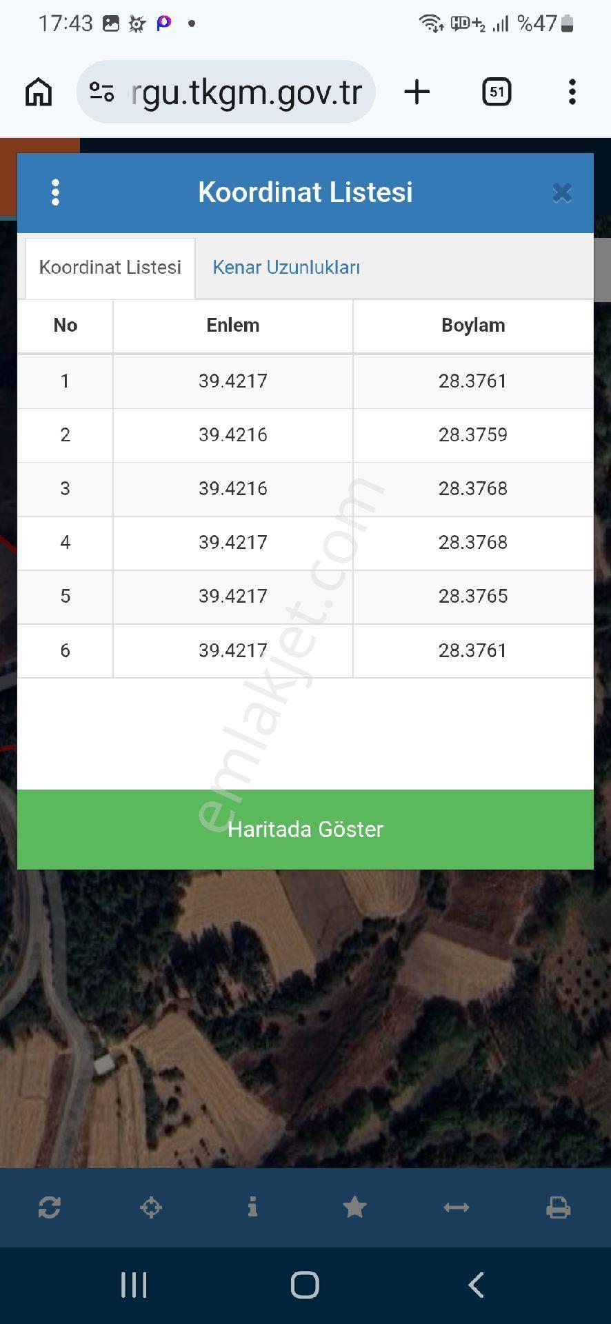 Bigadiç Yağcıbedir'de Köy Girişine Ve Ana Asfalt Yola Yakın Sahibinden Verimli Uygun Tarla - Görsel 3