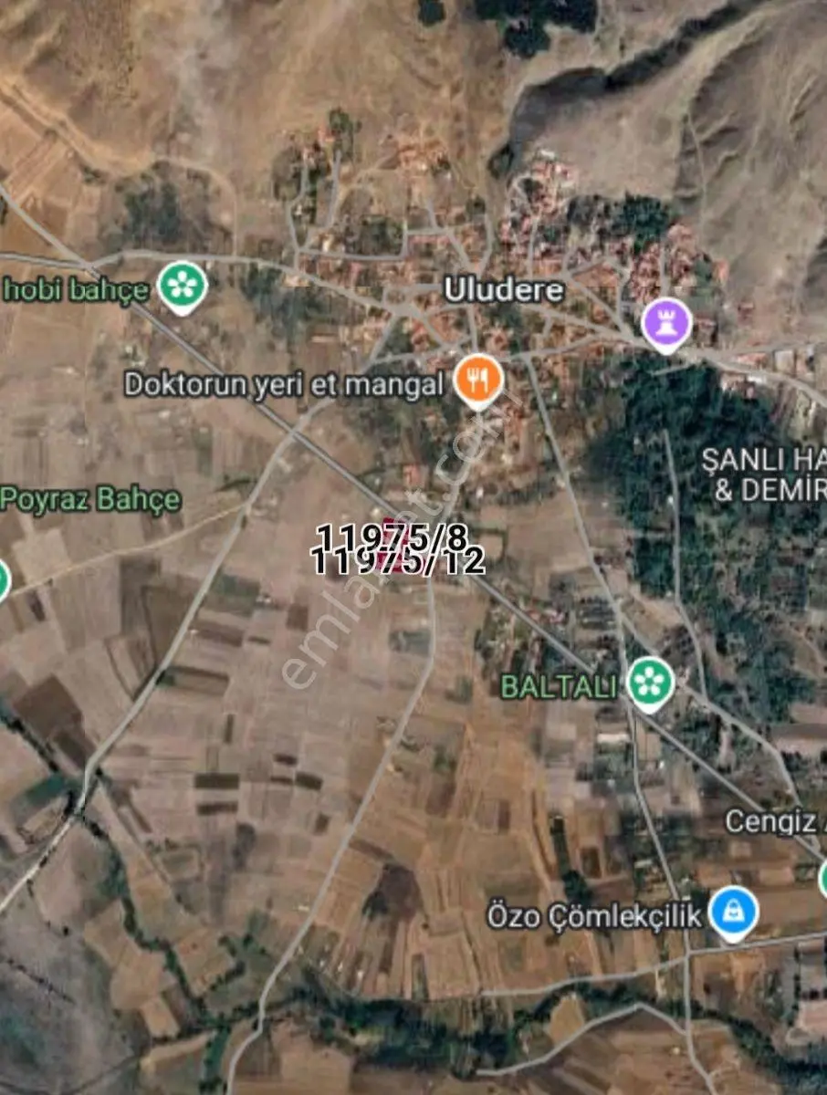 Kaymen Emlak Satılık Tepebaşı Uludere Köy İçi 3770 M2 Tarla - Görsel 3
