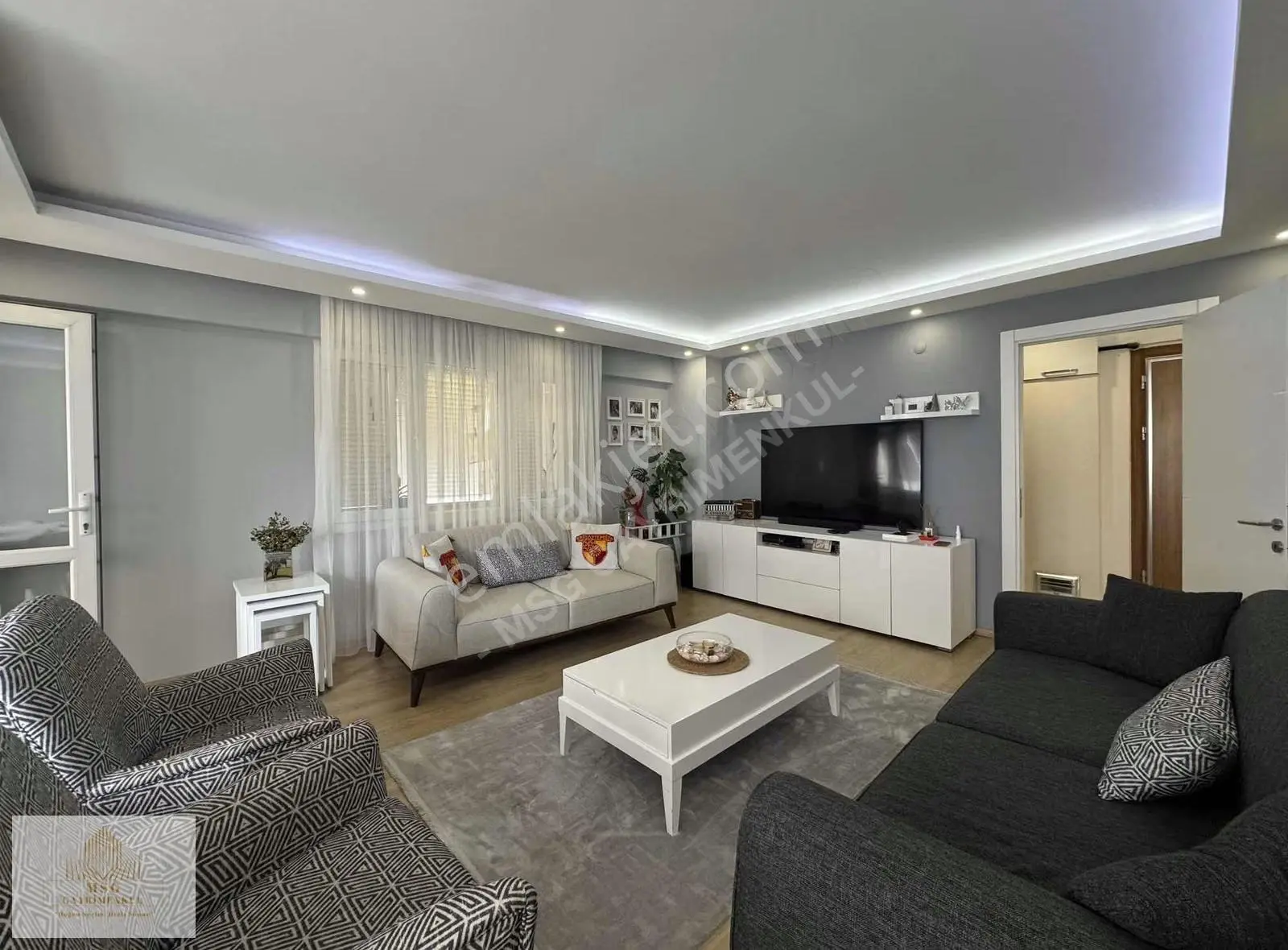 Msg'den Hakimevleri'nde Asansörlü, Arakat / Modern Tadilatlı 3+1